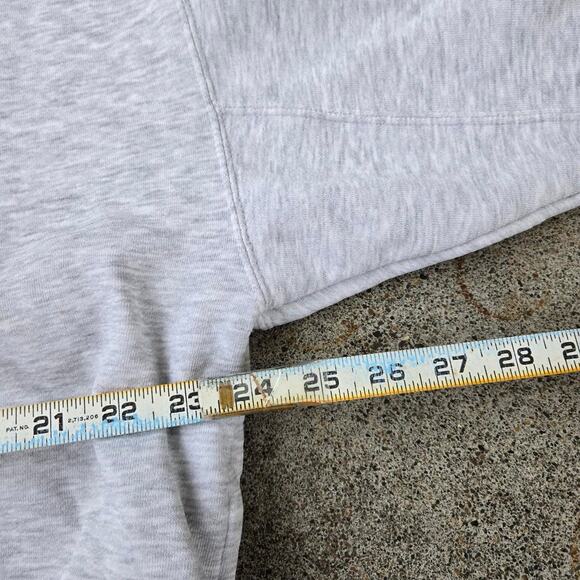 Vtg 90s EASTERN OREGON UNIVERSITY Spellout Graphic College Hooded Sweatshirt Lg - Picture 6 of 7